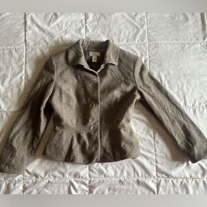 Women’s 3/4 Sleeve Taupe Blazer